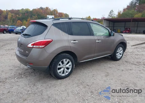2013 Nissan Murano Sv из США, поврежденный, VIN JN8AZ1MUXDW207516